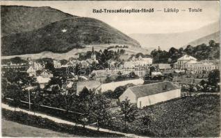 1918 Trencsénteplic, Trencianske Teplice; látkép / Totale / general view (Rb)