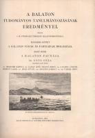 A Balaton faunája. Entz Géza vezetése alatt írták: Brancsik Károly, Daday Jenő, Francé Rezső, Lovass...