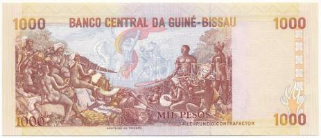 Guinea-Bissau 1993. 1000P T:AU
Guinea-Bissau 1993. 1000 Pesos C:AU
Krause P#13