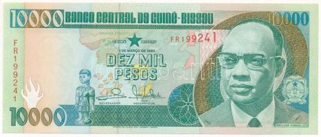 Guinea-Bissau 1993. 10.000P T:AU Guinea-Bissau 1993. 10.000 Pesos C:AU Krause P#15b