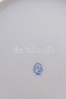 Herendi eton mintás tál, jelzett, kis kopással, d: 26 cm