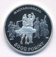 2017. 5000Ft Ag "Lajtha László születésének 125. évfordulója" kapszulában T:PP