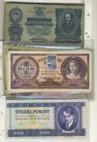 Óriási, főleg magyar hagyaték bankjegytétel, rengeteg jobbal, régi és új, benne Kossuth-bankók, peng...