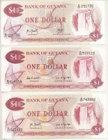 Guyana DN (1983-1992) 1$ (3xklf) T:AU Guyana ND (1983-1992) 1 Dollar (3xdiff) C:AU Krause P#21