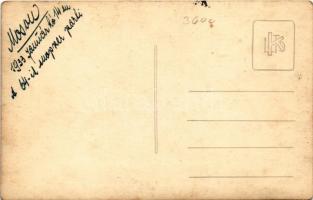 1933 Moson (Mosonmagyaróvár), "a 64. snapszer parti", kártyázó gyógyszerészek. photo