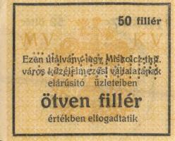 Miskolc DN "Miskolcz thjf. Város" 50f T:I-