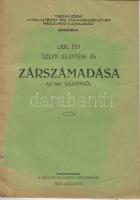 A Tiszavidéki Hitelintézet és takarékpénztár Rt zárszámadása 1943; Szolnok, Halász Géza nyomdája