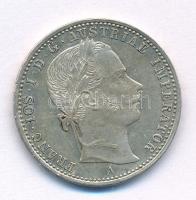 Ausztria 1864A 1/4Fl Ag "Ferenc József" T:AU,XF patina 
Austria 1864A 1/4 Florin Ag "...