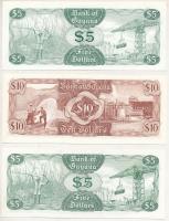 Guyana DN (1989-1992) 5$ (2xklf) + DN (1966-1992) 10$ T:AU,XF
Guyana ND (1989-1992) 5 Dollars (2xdi...