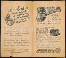 A mi süteményes könyvünk. Váncza könyv. Kiadói papírkötés, kopottas állapotban