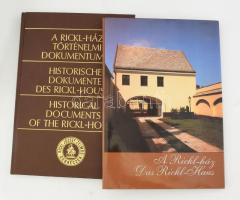 Süli-Zakar István: A Rickl-ház történelmi dokumentumai. Debrecen, 1990, SZÜV Lícium Rt. Kiadói műbőr kötés, jó állapotban.