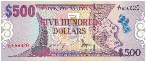 Guyana DN (2002) 500$ T:UNC Guyana ND (2002) 500 Dollars C:UNC Krause P#34