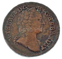 1762K 1kr Cu "Mária Terézia" T:XF,VF Huszár: 1758., Unger III.: 1272.a