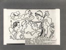 Papp Károly: 
SZOT suliba jártunk. (Karikatúra-album).
[Budapest, 1970 körül]. [ny. n.] [20] t. Ha...