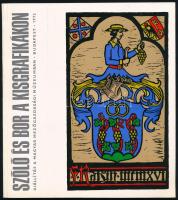 Szőlő és bor a kisgrafikákon. (Ex librisek és alkalmi grafikák). Szerk.: Semsey Andor. Bp., 1972, Magyar Mezőgazdasági Múzeum. 92 p. Megjelent 3000 példányban. Kiadói papírkötés