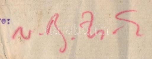 1929 Bajcsy-Zsilinszky Endre Kálmán (1886-1944) politikus, újságíró gépelt levele, az általa szerkes...