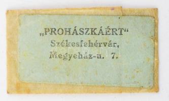 cca 1930-1940 "Boldogemlékű Prohászka Ottokár ruhájából", ruhaereklye