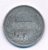 1893KB 1K Ag "Ferenc József" T:F ü., ph. Adamo K5