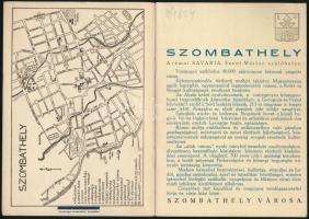 cca 1940 Szombathely. képes ismertető füzet 16p. A címlapot Csebi Pogány István rajzolta