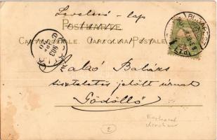 1903 Szecessziós hölgy / Art Nouveau lady. Meissner &amp; Buch Künstler-Postkarten Serie 1129. &...