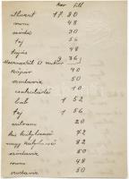 Kórházi kiadások jegyzéke, Ferenc József dombornyomott arcképével és "Éljen a király" feli...