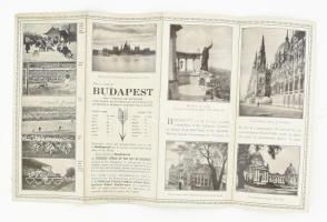 1926 Budapest, képes turisztikai ismertető 8 oldalon