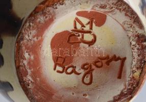 Bagossy Sándor bokály. Jelzett, m: 19 cm