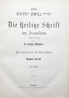 Die Heilige Schrift der Israeliten, in deutscher Übertragung von Ludwig Philippson. Mit einhundert v...
