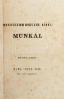 Petrichevich Horváth Lázár: Lord Byron élete és munkái. I-III. kötet. (Egybekötve.) I. köt.: Byron l...