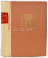 Lévai Jenő: Zsidósors Magyarországon. Bp.,1948, Magyar Téka, 479 p. 1. kiadás. Kiadói félvászon-köté...