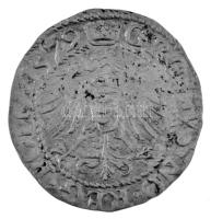 Lengyel-Litván Nemzetközösség 1579. 1gr Ag "Báthory István" Olkusz (1,78g) T:XF,VF / Polis...