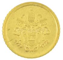 Vatikán DN "XII. Pius" jelzetlen modern mini Au érem bizonytalan aranytartalommal (0,22g/1...