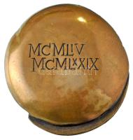 1979. A "TIT Budapesti József Attila Szabadegyetem XXV. évfordulójára / MCMLIV - MCMLXXIV"...