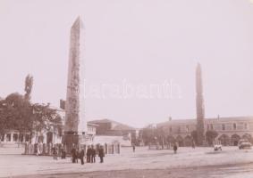 cca 1890 Souvenir de Constantinople, Sébah & Joaillier műterméből, 48 db fotóval, két oldalon ür...