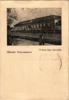 Szamosújvár, Gherla; Örmény katolikus fiúárvaház / Armenian Catholic orphanage for boys + "1940 Szamosújvár visszatért" So. Stpl.