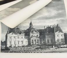 1950-1960 Franciaország, 10 db-os turisztikai plakátgyűjtemény, várak francia vidékek