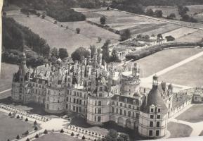 1950-1960 Franciaország, 10 db-os turisztikai plakátgyűjtemény, várak francia vidékek