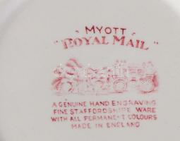 Staffordshire Myott Royal Mail 2 darab köretes tál, jelzett, d: 21-24 cm