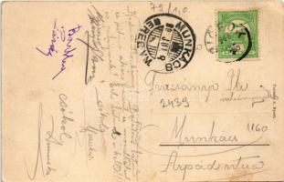 1908 Siófok, Balaton parti sétány. Taussig A. 9634. (EK)