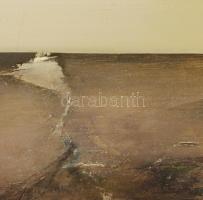 Lóránt János Demeter (1938-): Öreg fűzfák. Olaj, farost, jelzett, hátoldalán Lóránt János Demeter au...