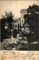 1913 Csucsa, Ciucea; Boncza kastély, vár / castle (fl)