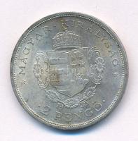 1935. 2P Ag "Rákóczi" T:AU kis patina
 Adamo P7.2