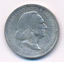 1936. 2P Ag "Liszt Ferenc" T:AU kis patina
Adamo P7.3