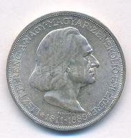 1936. 2P Ag "Liszt Ferenc" T:AU kis patina Adamo P7.3