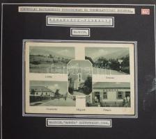 Történelmi Magyarország kereskedelmi és vendéglátóipari egységei gyűjtemény, kézzel készített album,...