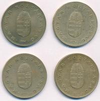 1993-1996. 100Ft Cu-Ni-Zn (4xklf) T:XF,VF
Adamo F12