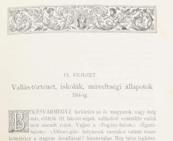 Karácsonyi János: Békésvármegye története. I-II. köt. Magyarország ezredéves fennállásának ünnepére ...