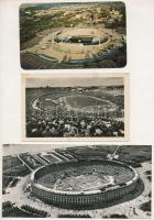 STADIONOK - 10 db MODERN képeslap / STADIUMS - 10 MODERN postcards