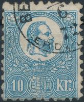 1871 Kőnyomat 10kr luxus bélyeg "BE(SZTERCZE) ERDÉL(YBEN)" (30.000)