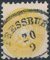 1864 2kr sárga PRESSBURG